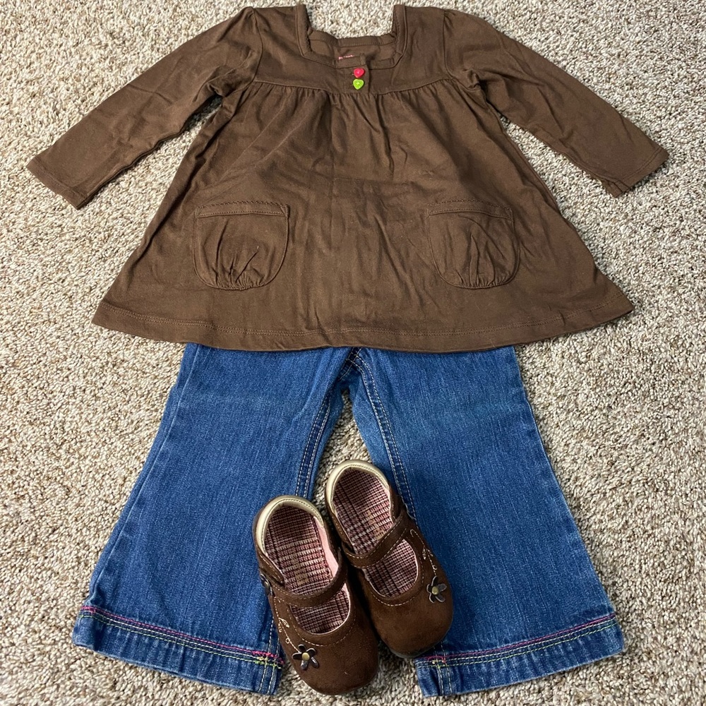 Complete outfit with shoes